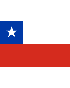 Flag: Chile |  landscape flag | 0.06m² | 0.65sqft | 20x30cm | 8x12in 