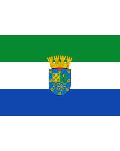 Drapeau: Peñalolén | Coat of arms of Peñalolén |  drapeau paysage | 2.16m² | 120x180cm 