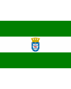 Flag: Los Ángeles, Chile |  landscape flag | 1.35m² | 14.5sqft | 90x150cm | 3x5ft 