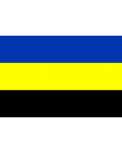 Flag: Comunne of Cerro Navia, in Santiago, Chile |  landscape flag | 1.35m² | 14.5sqft | 90x150cm | 3x5ft 