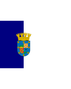 Bandera de  Conchalí, Chile |  bandera horizontal | 1.35m² | 90x150cm 