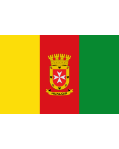 Bandera de  Hualqui |  bandera horizontal | 2.16m² | 120x180cm 