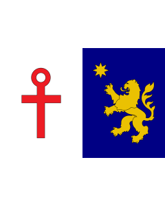 Bandera de  Quirihue, Chile |  bandera horizontal | 1.35m² | 90x150cm 