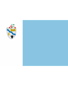 Drapeau: Río Bueno | Río Bueno, Chile |  drapeau paysage | 1.35m² | 90x150cm 