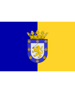 Flagge: Large Santiago, Chile | City of Santiago de Chile | Ciudad de Santiago de Chile  |  Querformat Fahne | 1.35m² | 90x150cm 