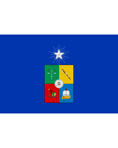 Flag: University of Chile |  landscape flag | 1.35m² | 14.5sqft | 90x150cm | 3x5ft 