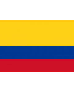 Flag: Colombia |  landscape flag | 0.7m² | 7.5sqft | 70x100cm | 2x3ft 