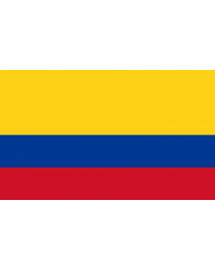 Flag: Colombia |  landscape flag | 1.35m² | 14.5sqft | 90x150cm | 3x5ft 