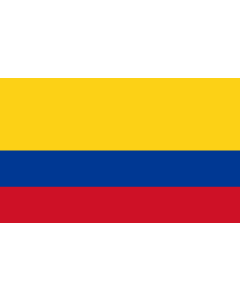 Flagge: Large Kolumbien  |  Querformat Fahne | 1.35m² | 90x150cm 