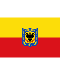 Flag: Bogotá |  landscape flag | 0.06m² | 0.65sqft | 20x30cm | 8x12in 