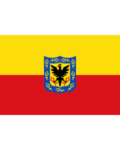 Flag: Bogotá |  landscape flag | 0.06m² | 0.65sqft | 20x30cm | 8x12in 