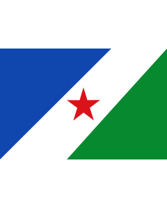 Bandiera: Agua de Dios  Cundinamarca | Municipio de Agua de Dios  Cundinamarca | bandiera paesaggio | 2,16&nbsp;m² | 120&nbsp;×&nbsp;180&nbsp;cm 