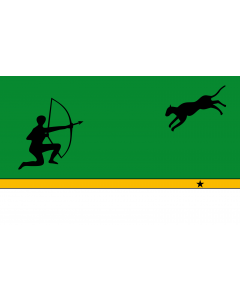 Flag: Amazonas department, Colombia |  landscape flag | 2.16m² | 23sqft | 120x180cm | 4x6ft 