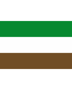 Flag: Arauquita  Arauca | Municipio de Arauquita  Arauca |  landscape flag | 2.16m² | 23sqft | 120x180cm | 4x6ft 