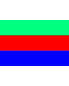 Flag: Bahía Solano, Chocó |  landscape flag | 2.16m² | 23sqft | 120x180cm | 4x6ft 