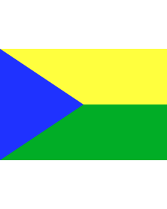 Flag: Buenavista, Quindío |  landscape flag | 2.16m² | 23sqft | 120x180cm | 4x6ft 