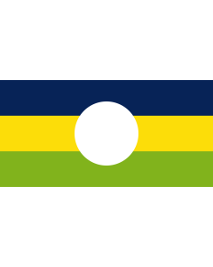 Flagge: XL Caldono  Cauca | Municipio de Caldono  Cauca  |  Querformat Fahne | 2.16m² | 100x200cm 