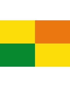 Flag: Canalete  Córdoba | Municipio de Canalete  Córdoba |  landscape flag | 1.35m² | 14.5sqft | 90x150cm | 3x5ft 