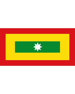 Flagge: Large Cartagena  Bolívar | Ciudad de Cartagena de Indias  Bolívar  |  Querformat Fahne | 1.35m² | 80x160cm 