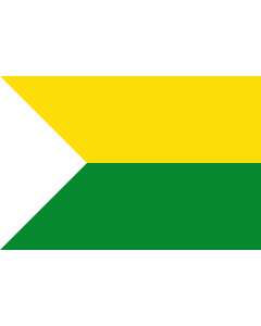 Flag: Chaguaní  Cundinamarca | Municipio de Chaguaní  Cundinamarca |  landscape flag | 1.35m² | 14.5sqft | 90x150cm | 3x5ft 