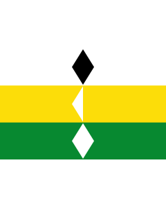 Flag: Chibolo  Magdalena | Municipio de Chibolo  Magdalena |  landscape flag | 1.35m² | 14.5sqft | 90x150cm | 3x5ft 