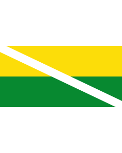Flag: Chiriguaná  Cesar | Municipio de Chiriguaná  Cesar |  landscape flag | 1.35m² | 14.5sqft | 80x160cm | 30x60inch 