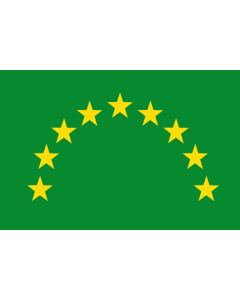 Flag: Ciénaga de Oro  Córdoba | Municipio de Ciénaga de Oro  Córdoba |  landscape flag | 1.35m² | 14.5sqft | 90x150cm | 3x5ft 