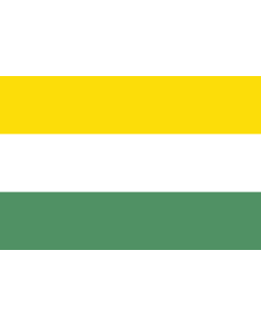 Flag: Cucaita  Boyacá | Municipio de Cucaita  Boyacá |  landscape flag | 1.35m² | 14.5sqft | 90x150cm | 3x5ft 