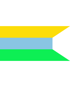 Flagge: XL Cunday  Tolima | Municipio de Cunday  Tolima  |  Querformat Fahne | 2.16m² | 100x200cm 