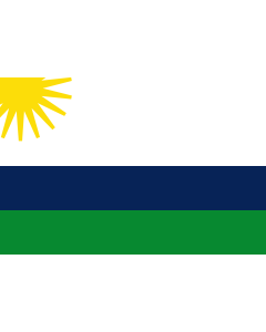 Flagge: Large El Retorno  Guaviare | Municipio de El Retorno  Guaviare  |  Querformat Fahne | 1.35m² | 90x150cm 