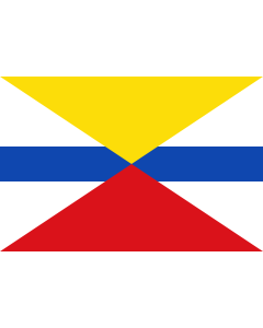 Flagge: XL Funes  Nariño | Municipio de Funes  Nariño  |  Querformat Fahne | 2.16m² | 120x180cm 