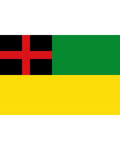 Flag: Gachantivá  Boyacá | Municipio de Gachantivá  Boyacá |  landscape flag | 2.16m² | 23sqft | 120x180cm | 4x6ft 