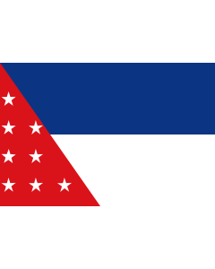 Flagge: Large Gama  Cundinamarca | Municipio de Gama  Cundinamarca  |  Querformat Fahne | 1.35m² | 90x150cm 