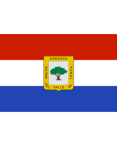 Flag: Garagoa | Garagoa, Colombia |  landscape flag | 1.35m² | 14.5sqft | 90x150cm | 3x5ft 