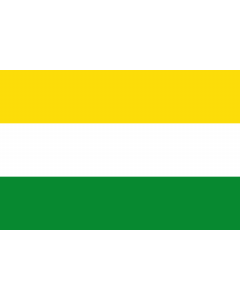 Flag: Municipal flag of Guacari  Valle del Cauca |  landscape flag | 2.16m² | 23sqft | 120x180cm | 4x6ft 