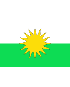 Flagge: XL Guachucal  Nariño | Municipio de Guachucal  Nariño  |  Querformat Fahne | 2.16m² | 120x180cm 