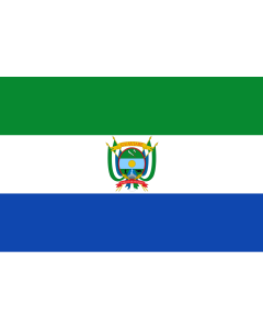 Bandera: Guaviare, Colombia |  bandera paisaje | 2.16m² | 120x180cm 