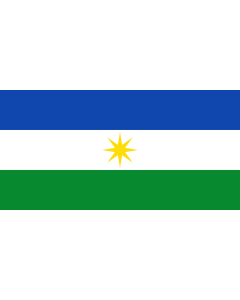 Flagge: Large La Estrella  Antioquia | Municipio de La Estrella  Antioquia  |  Querformat Fahne | 1.35m² | 80x160cm 