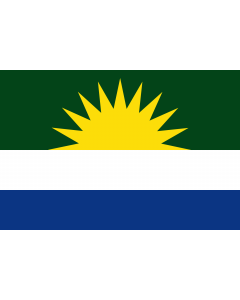 Flag: La Gloria  Cesar | Municipio de La Gloria  Cesar |  landscape flag | 1.35m² | 14.5sqft | 90x150cm | 3x5ft 
