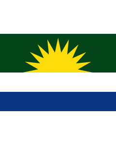 Flag: La Gloria  Cesar | Municipio de La Gloria  Cesar |  landscape flag | 2.16m² | 23sqft | 120x180cm | 4x6ft 