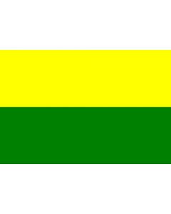 Flag: La Unión Valle Colombia |  landscape flag | 1.35m² | 14.5sqft | 90x150cm | 3x5ft 