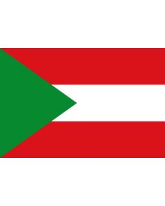 Flag: La Vega Cundinamarca |  landscape flag | 2.16m² | 23sqft | 100x200cm | 40x80inch 