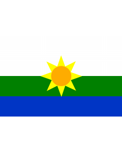 Flag: Leticia  Colombia | Municipio de Leticia  Amazonas - Colombia |  landscape flag | 1.35m² | 14.5sqft | 90x150cm | 3x5ft 