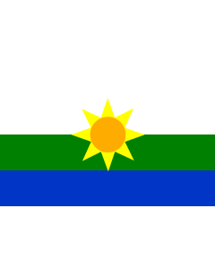 Flagge: Large Leticia  Colombia | Municipio de Leticia  Amazonas - Colombia  |  Querformat Fahne | 1.35m² | 90x150cm 