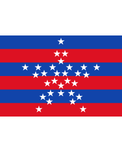 Drapeau: Magdalena | Magdalena. Drawn by Fibonacci | Magdalena. Hecha por Fibonacci |  drapeau paysage | 2.16m² | 120x180cm 