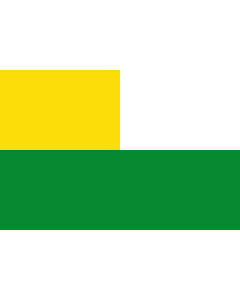 Flag: María La Baja  Bolívar | Municipio de María La Baja  Bolívar |  landscape flag | 1.35m² | 14.5sqft | 90x150cm | 3x5ft 
