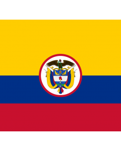 Flag: That is used by the Army of Colombia |  2.16m² | 23sqft | 140x150cm | 55x60inch 
