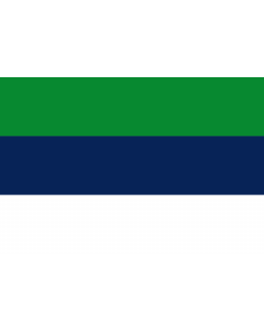 Flag: Mitú  Vaupés | Municipio de Mitú  Vaupés |  landscape flag | 1.35m² | 14.5sqft | 90x150cm | 3x5ft 