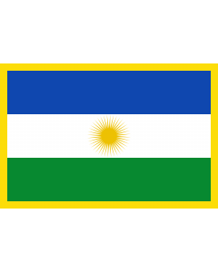 Flag: Mocoa  Putumayo | Municipio de Mocoa  Putumayo |  landscape flag | 1.35m² | 14.5sqft | 90x150cm | 3x5ft 