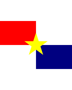 Flag: Montería |  landscape flag | 1.35m² | 14.5sqft | 90x150cm | 3x5ft 